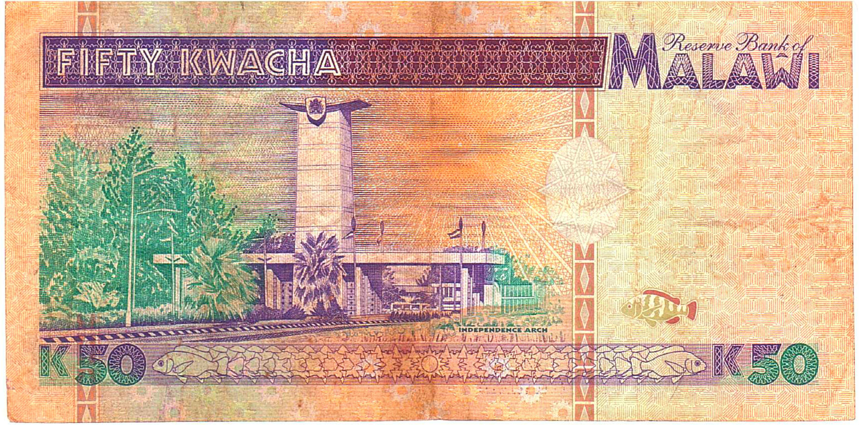 Malawi 50 1996 F P-33